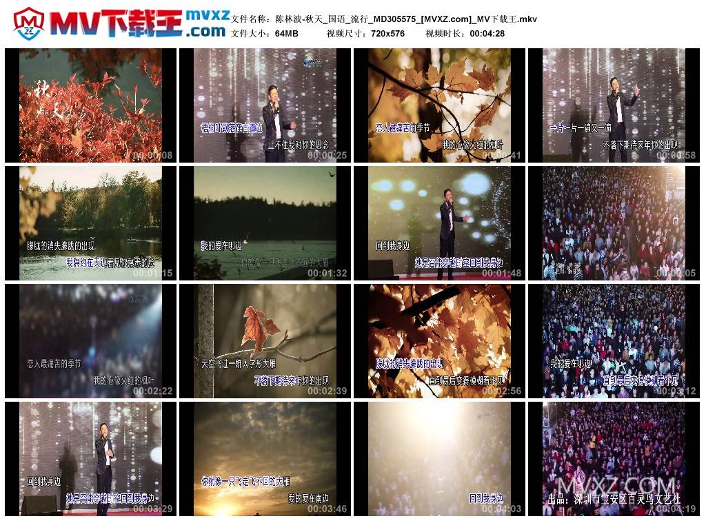 陈林波-秋天_国语_流行_MD305575